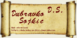Dubravko Sojkić vizit kartica
